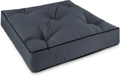 Produktbild von Sitzkissen 50x50x10 cm, wasserabweisend, strapazierfähig, formstabil, pflegeleicht, mit Tragegriff, für Innen- & Außenbereich