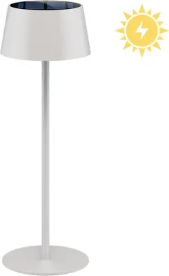 Produktbild von Kabellose LED-Tischleuchte Solar, weiß