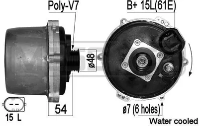 Zdjęcie produktu dla Alternator 150A
