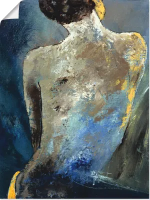 Produktbild von ARTland Poster Rücken einer Nackten Größe: 45x60 cm