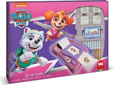 Produktbild von Multiprint Paw Patrol Girl, Stempel-Set für Kinder, 3 Jahr(e), Nicht toxisch, Mehrfarbig
