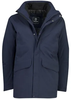 Produktbild von Parka Tenson dunkelblau mit brusttasche