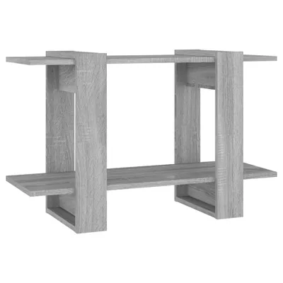 Zdjęcie produktu dla vidaXL Regał/przegroda do pokoju szary Sonoma 80x30x51 cm