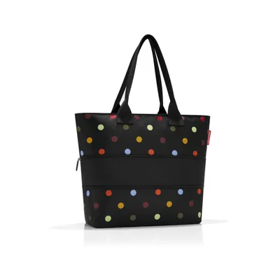 Zdjęcie produktu dla Reisenthel Shopper E1, Torba, Czarny, Poliester, Wzór, 18 l, 500 mm