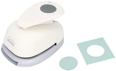Produktbild von Famanu Kreisstanzer - Einfaches Papierstanzen - 3,8 cm Durchmesser