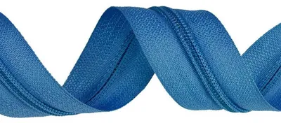 200m Endlos-Reißverschluss spiralförmig 5mm Meterware 310 himmelblau