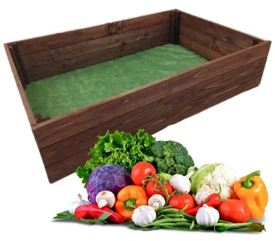 Obrázek produktu pro Dřevěný vyvýšený záhon 150x80x18cm impregnovaný
