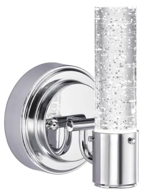 Produktbild von LED Wandleuchte Cava Chrom Einflammig