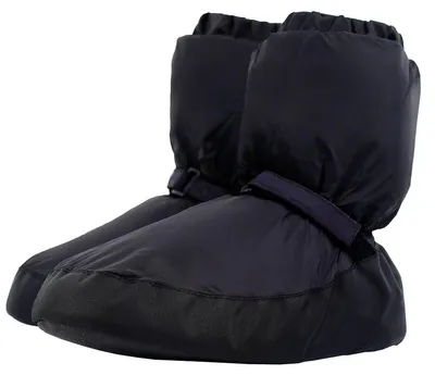 Produktbild von Aufwärmstiefel Ballettstiefel Tanzschuhe Damen - Gefütterte Tanzstiefel - Schwarz - Für Ballett und Tanz