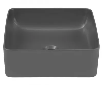 Obrázek produktu pro Keramické umyvadlo SLIM, šedá, 37 cm
