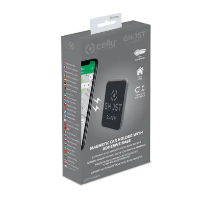 Immagine prodotto di Celly Supporto magnetico universale per telefono Ghost Super Fix