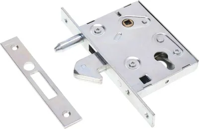 Zdjęcie produktu dla Aqbau® Zamek hakowy Zamek wpuszczany Zamek do drzwi przesuwnych 60/72 PZ