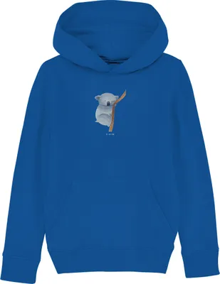 Produktbild von Mr. & Mrs. Panda Kinderpullover Koalabär 7-8 Jahre (122/128) - Royal Blue - Geschenk, Koala, Bär, Pullover, Hoodie, schlafen, Traum, Sweatshirt, Schlafzimmer, Hoody