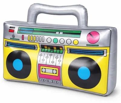 Immagine prodotto di Radio portatile gonfiabile, accessorio per costumi per feste e Halloween