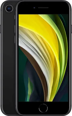 Produktbild von Apple iPhone SE, 11,9 cm (4.7"), 1334 x 750 Pixel, 64 GB, 12 MP, iOS 14, Schwarz