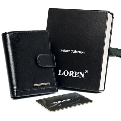 Produktbild von Loren Brieftasche für Männer Kumun schwarz Universal