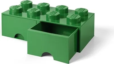 Zdjęcie produktu dla R.C. Klocki LEGO Szuflada 8 zielona 40061734 - Pokój Kopenhaga 40061734 - (Zabawki / PLAYMOBIL / LEGO)