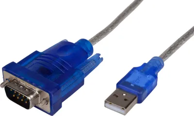 Produktbild von VALUE USB - Seriell Konverter-Kabel 1,8m, Grau