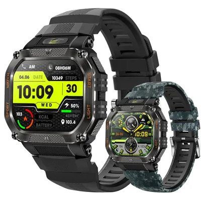 Produktbild von Smartwatch Damen mit Telefonfunktion. 1,75" HD Touch Fitnessuhr Uhren Herren Smartwatch,Verbesserte Multifunktionale Smartwatch