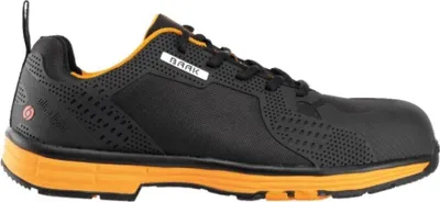 Produktbild von Sicherheitsschuh Chuck Gr.46 schwarz/orange Textil S3 SRC ESD EN20345 BAAK
