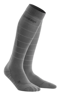 Produktbild von CEP WP402Z Compression Tall Socks Reflective Grey IV Laufsocken
