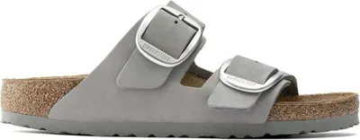 Produktbild von Birkenstock Damen-Bio-Pantolette mit Tieffußbett Arizona BB Grau, Farbe:grau, EU Größe:35