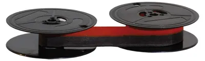 Productafbeelding van Nylon inktlint voor rekenmachine, zwart/rood, compatibel met Canon en Olympia