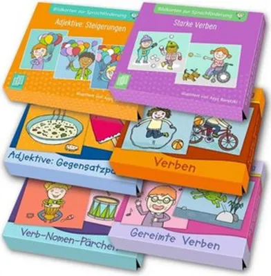 Produktbild von Großes Paket 2 - Bildkarten zur Sprachförderung