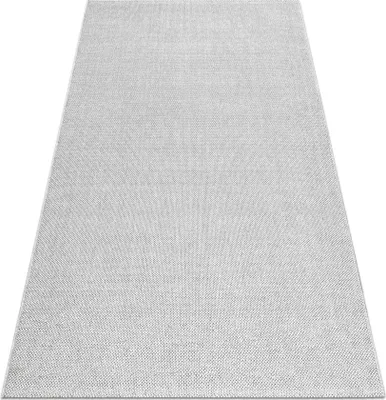 Produktbild von Teppich CASABLANCA LOOM silber, Schleife weich drinnen & draußen Grau 300x300 cm