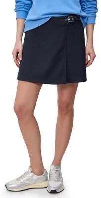 Produktbild von Street One Knielanger Skort mit Schnalle Shadowed Navy 36