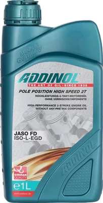 Produktbild von ADDINOL Mischöl "High Speed 2T" Rennsport-Öl, Flammpunkt >270°C - 1l
