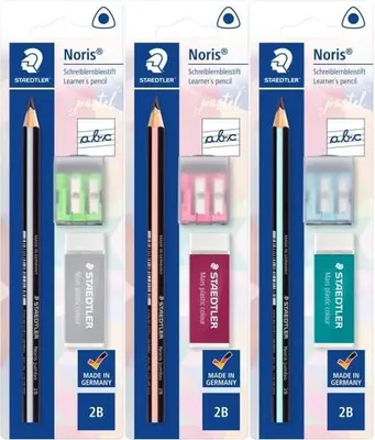 Produktbild von Staedtler Bleistiftset jumbo Pastell100%