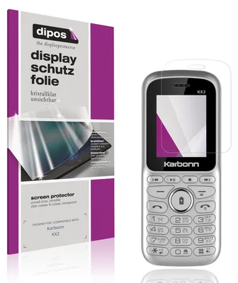 Immagine prodotto di 4x Pellicola Protettiva per Karbonn KX2 Protezione Schermo Claro Display dipos