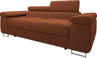 Produktbild von MIRJAN24 Sofa Torezio 2, Couch mit Einstellbare Kopfstützen, 2-Sitzer, Wohnzimmer, 198x102x70-90 cm (Farbe: Poso 39)
