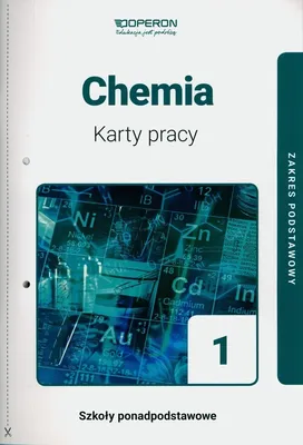 Zdjęcie produktu dla Chemia 1 Karty pracy Zakres podstawowy