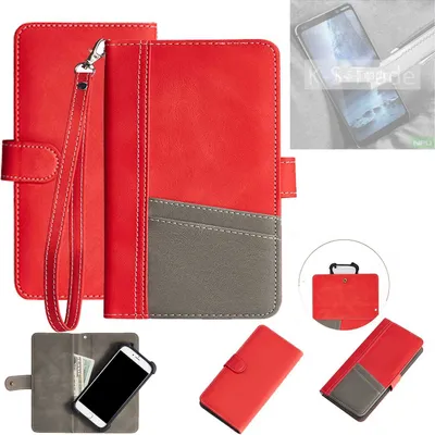 Produktbild von K-S-Trade Handy Schutzhülle für Nokia 9 PureView Hülle Portemonnee Brieftasche Klapphülle Kartenfächer Flip Wallet Case Etui