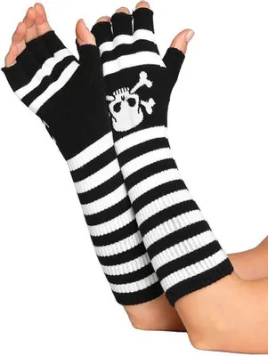 Produktbild von Kostüm Handschuhe Pirat Karneval Faschingskostüm