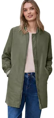 Produktbild von Street One Langer Blouson Dark Vetiver Green 36