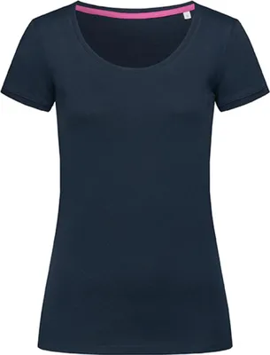 Produktbild von Stedman ST9120 | Women Crew Neck Megan Damen T-Shirt - Farbe: Marina Blue - Größe: M