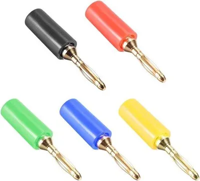 Obrázek produktu pro Sada spojek Bananeconnector, 5 ks, 2 mm, 5 barev