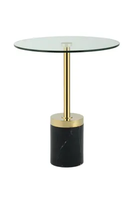 Produktbild von Beistelltisch Venezia 100 Gold / Schwarz