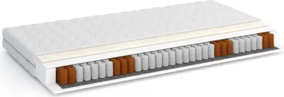 Obrázek produktu pro Pružinová matrace FURNLUX Viva White 80x180cm / Hlavní barva: bílá / Rozměry: 80 x 180 x 18 cm