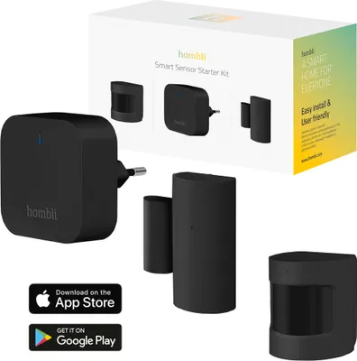 Produktbild von Hombli Smart Sensor Starter Set schwarz
