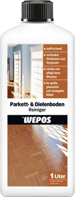 Produktbild von Wepos Parkett- und Dielenbodenreiniger 1 L