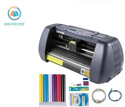 Produktbild von Schneidplottersatz - Schnell - 35,5 cm - 14 Zoll - Schwarz - Vinyl - Schnellst Schnitt