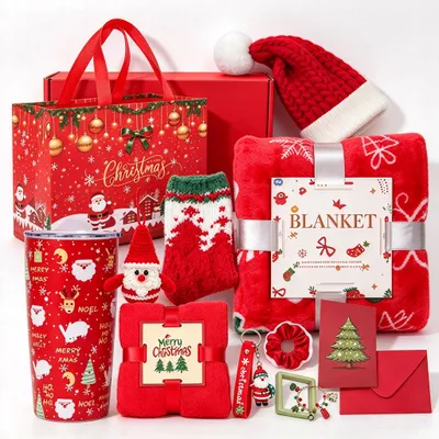 Produktbild von Weihnachts Geschenkset für Frauen, Selbstpflegegeschenke für Frauen 12-tlg Pflege-Geschenkbox für Frauen, Mütter, Schwestern, Ehefrauen