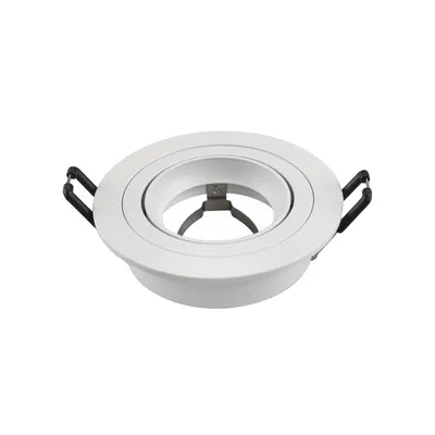 Produktbild von Ledvion - GU10 Einbaustrahler Rund - GU10 Fassung - Tokyo - Weiß - ø92mm - EU -