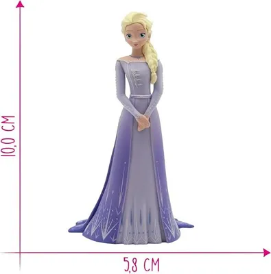 Produktbild von BULLYLAND Disney Frozen 2 Elsa lila Kleid, 3 Jahr(e), Mehrfarbig, Violett, 1 Stück(e)
