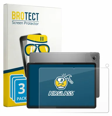 Produktbild von 3x BROTECT Schutzglas für Lenovo Tab K12 ZAGJ0153SE (Display+Kamera) Schutzfolie Panzer Folie Glas Display Schutz klar