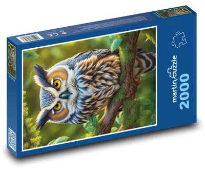 Obrázek produktu pro martinpuzzle - Puzzle 2000 - Sova - pták